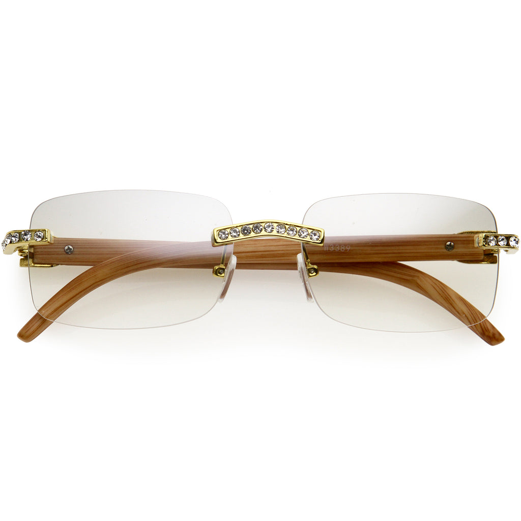 Gold Wood / Clear Fade