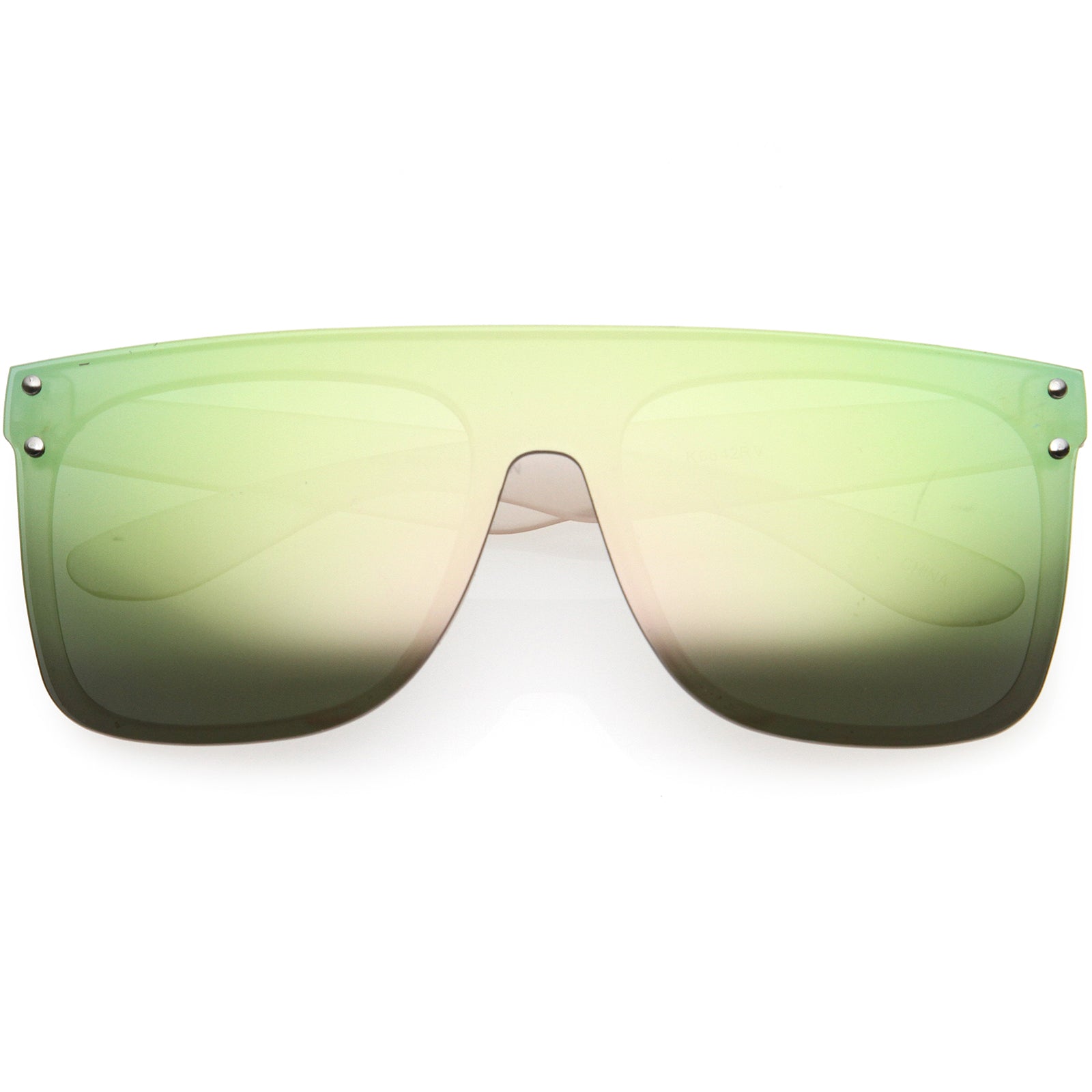 Taupe / Green Mirror