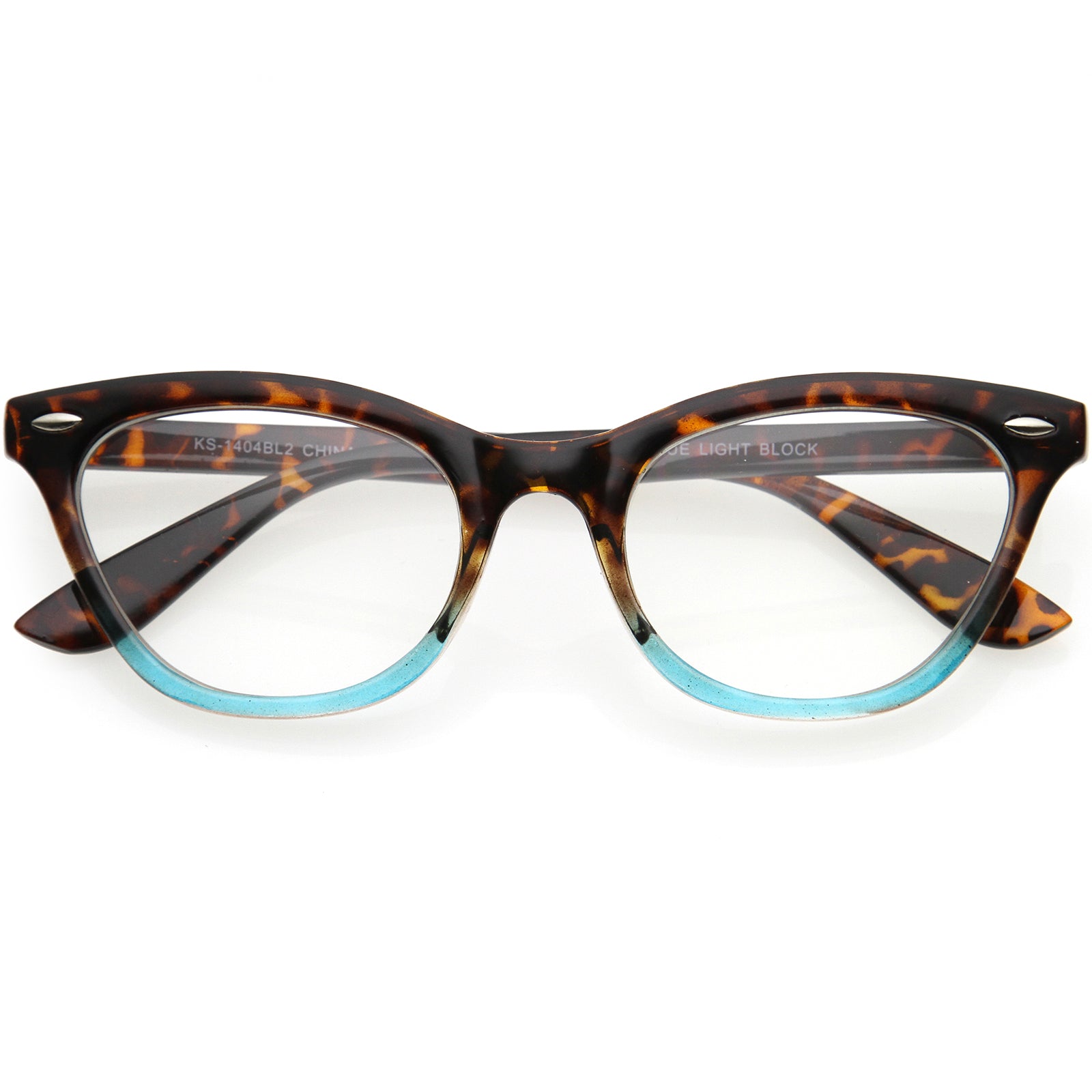 Tortoise Blue / Clear