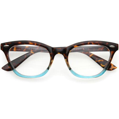 Tortoise Blue / Clear
