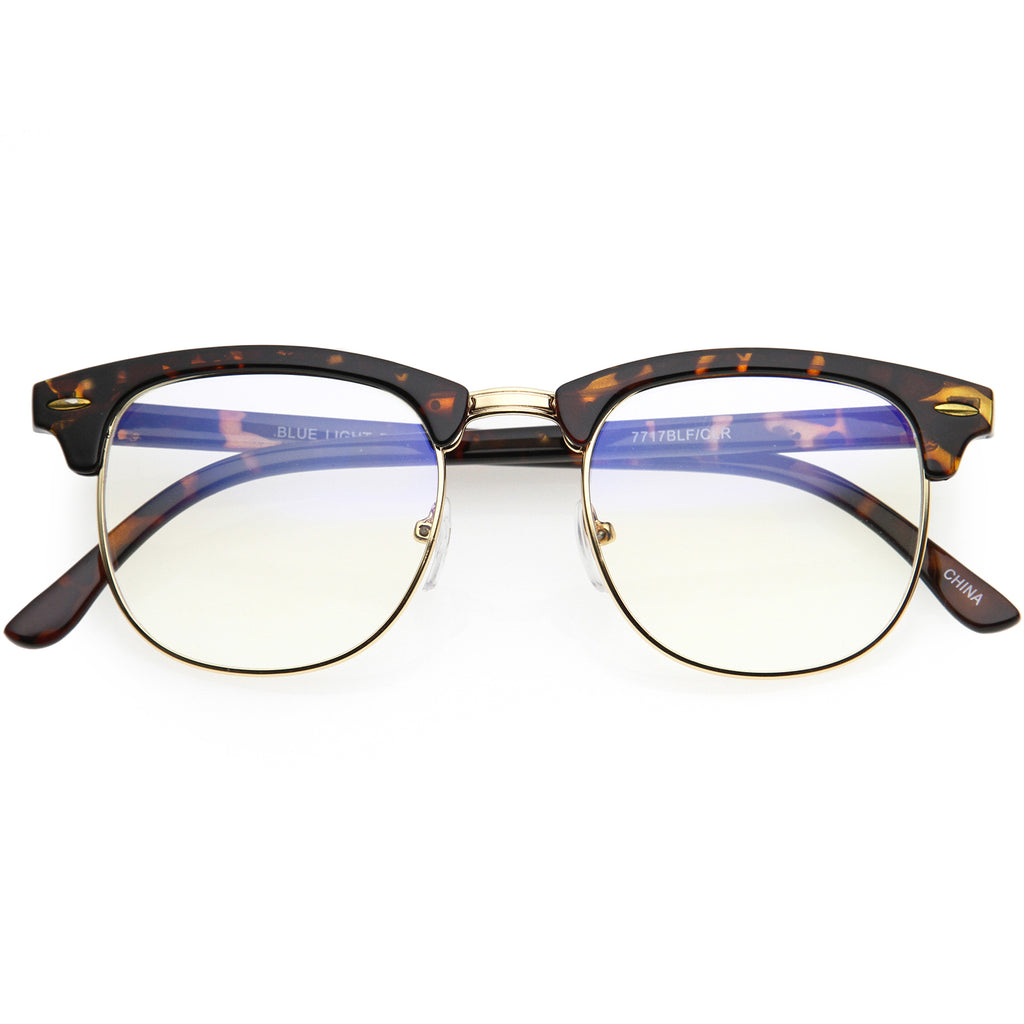 Gold Tortoise / Clear