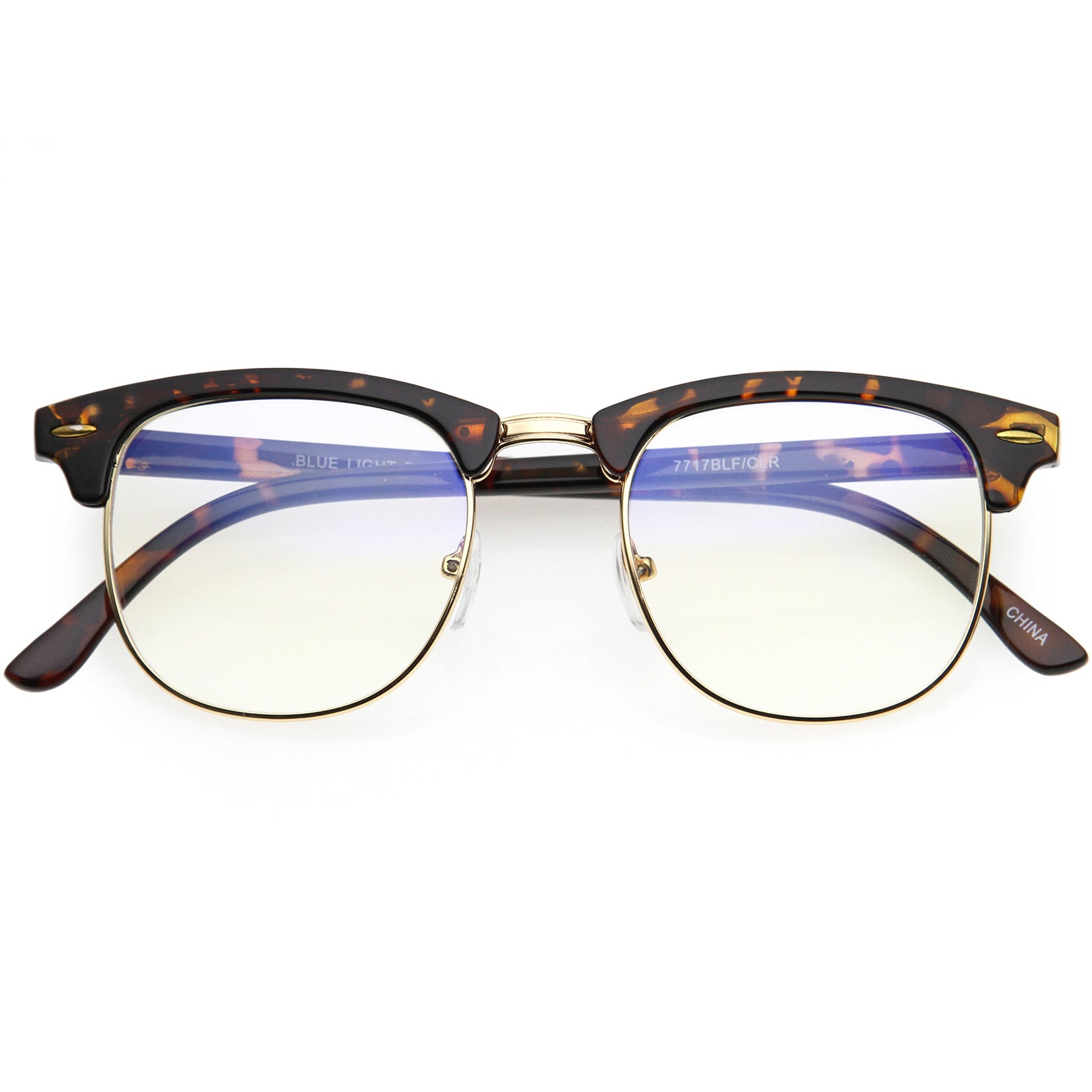 Gold Tortoise / Clear