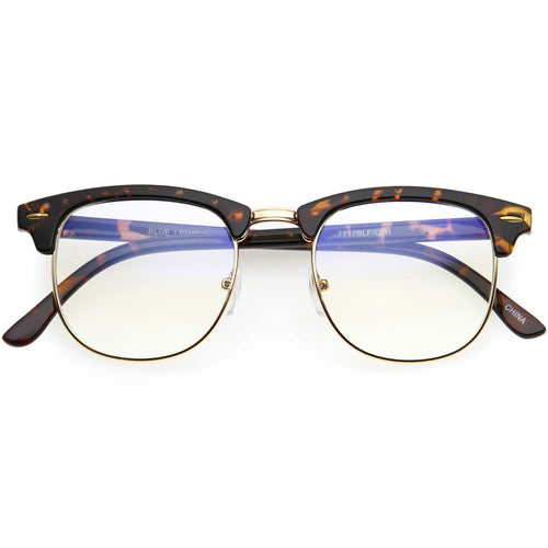 Gold Tortoise / Clear