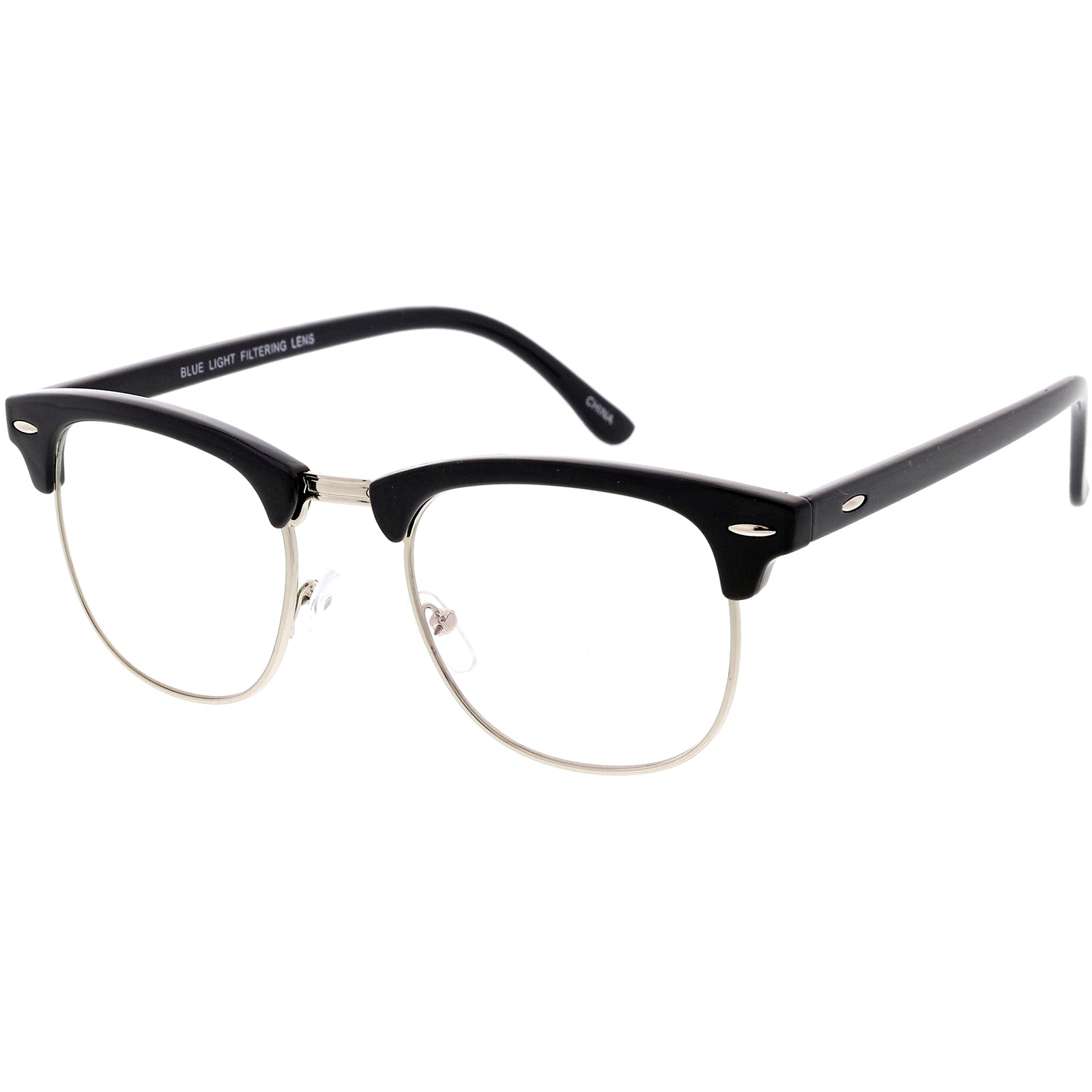 Silver Black / clear