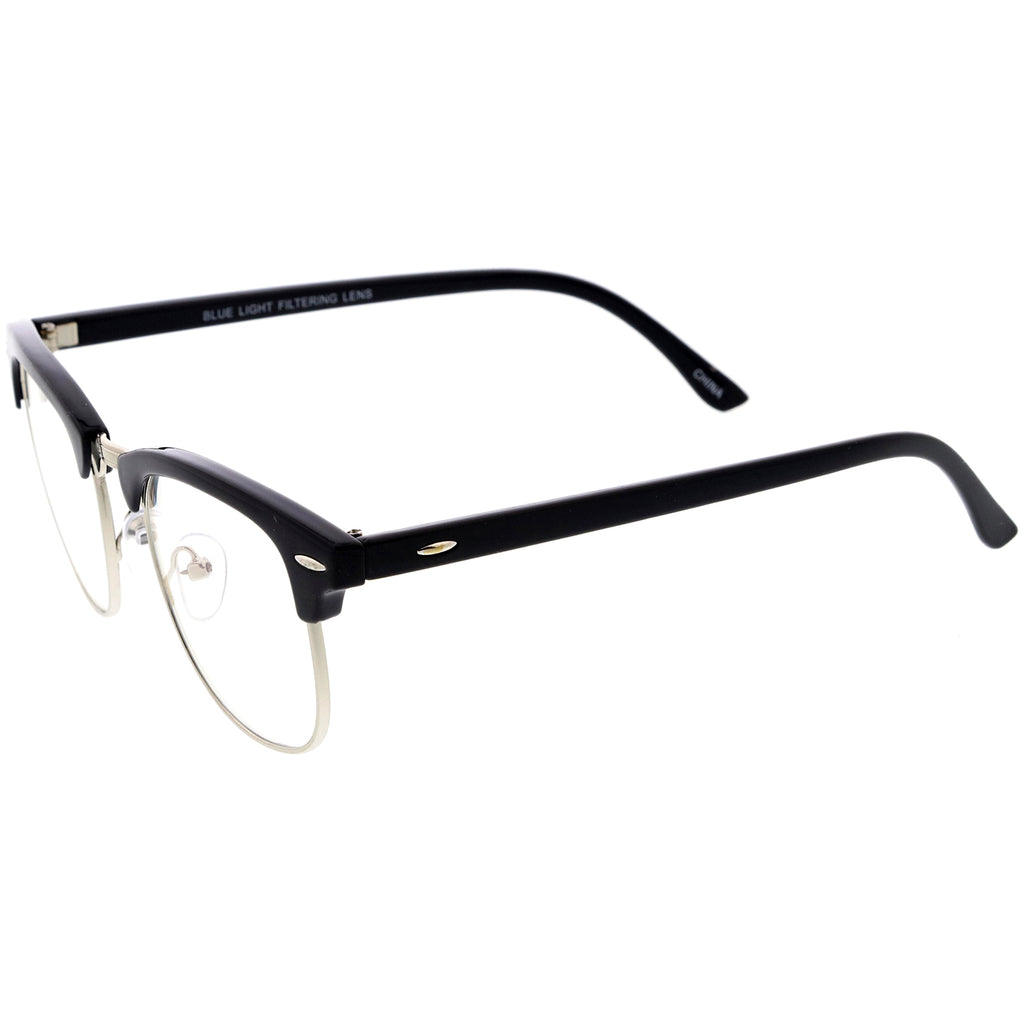 Silver Black / clear