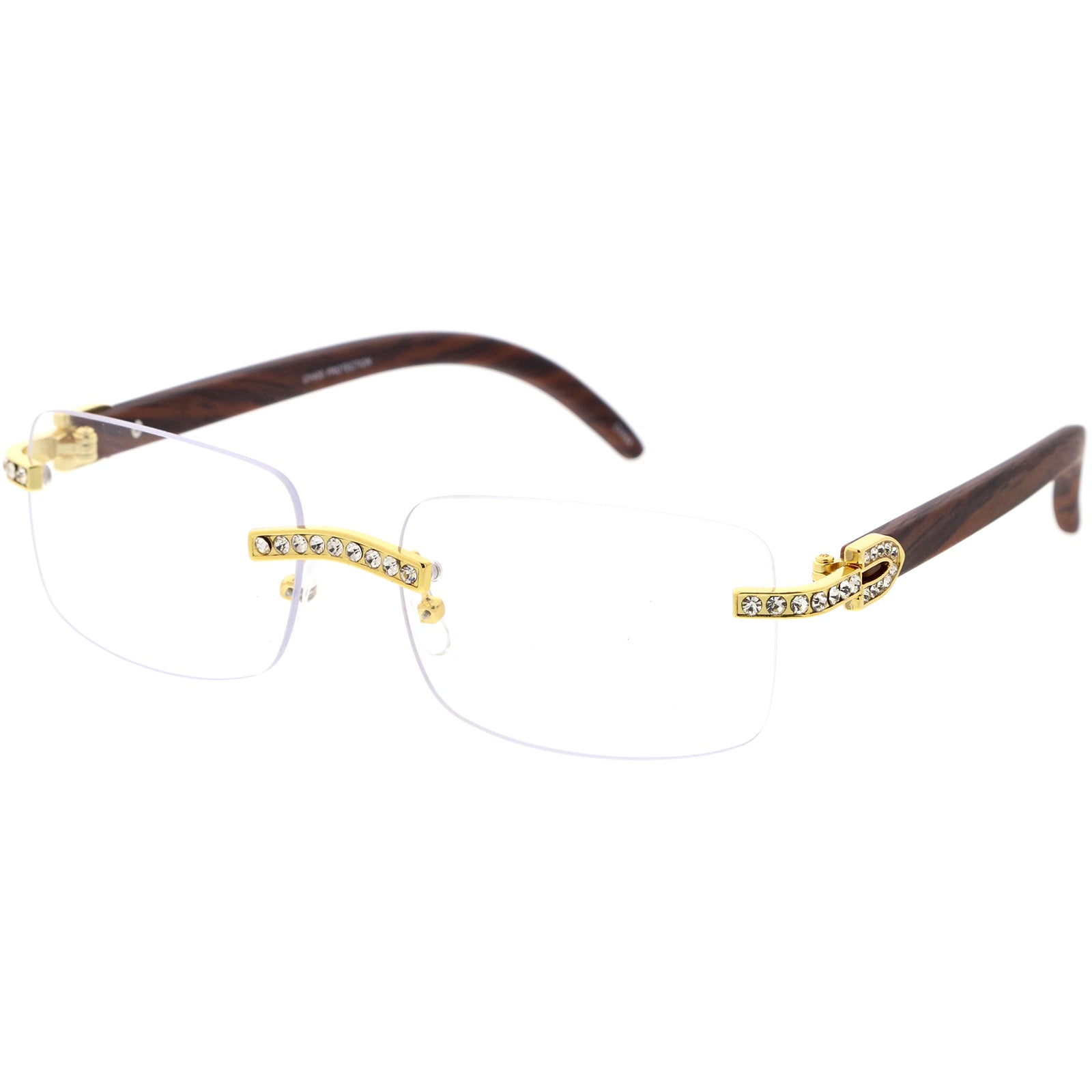 Gold Wood / Clear
