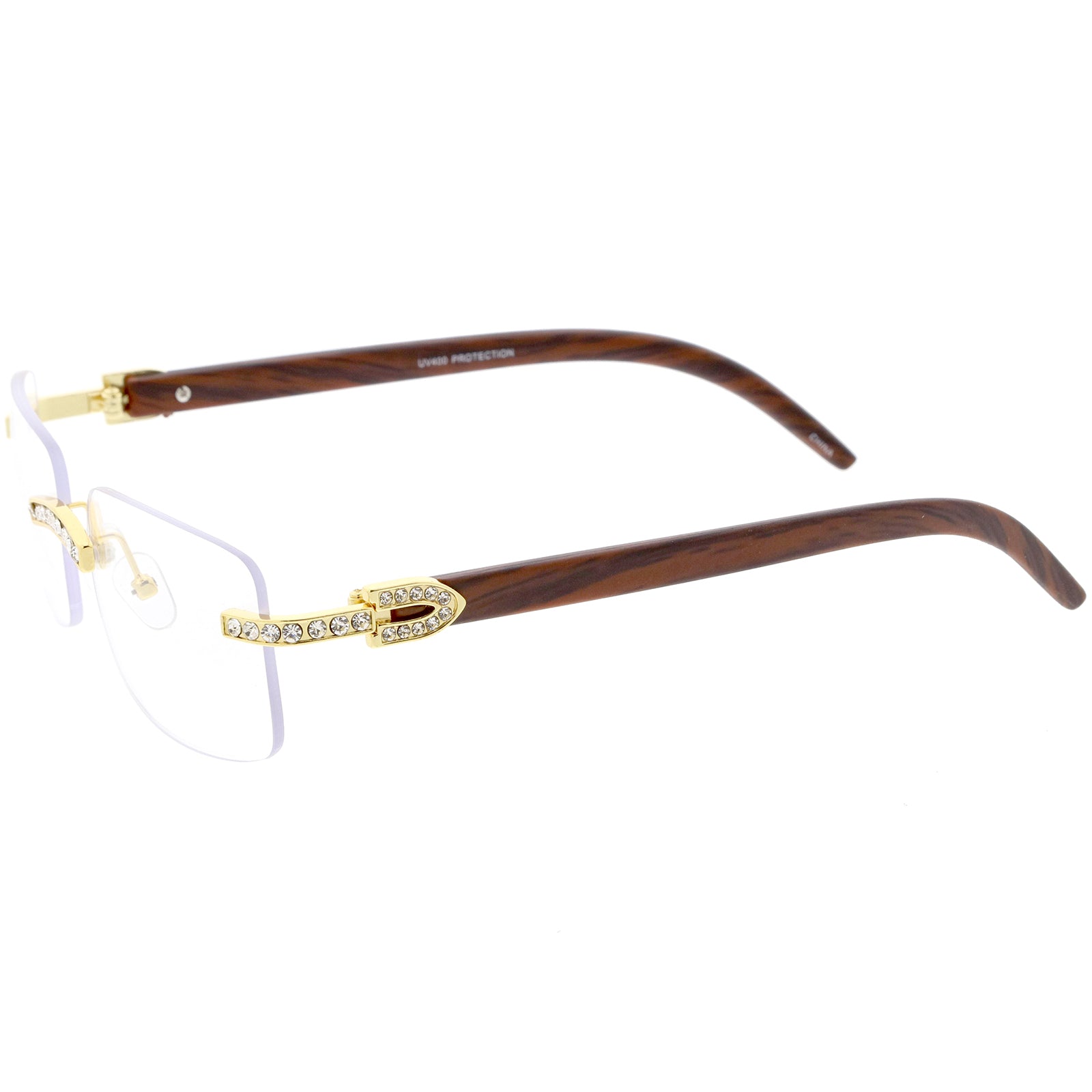 Gold Wood / Clear