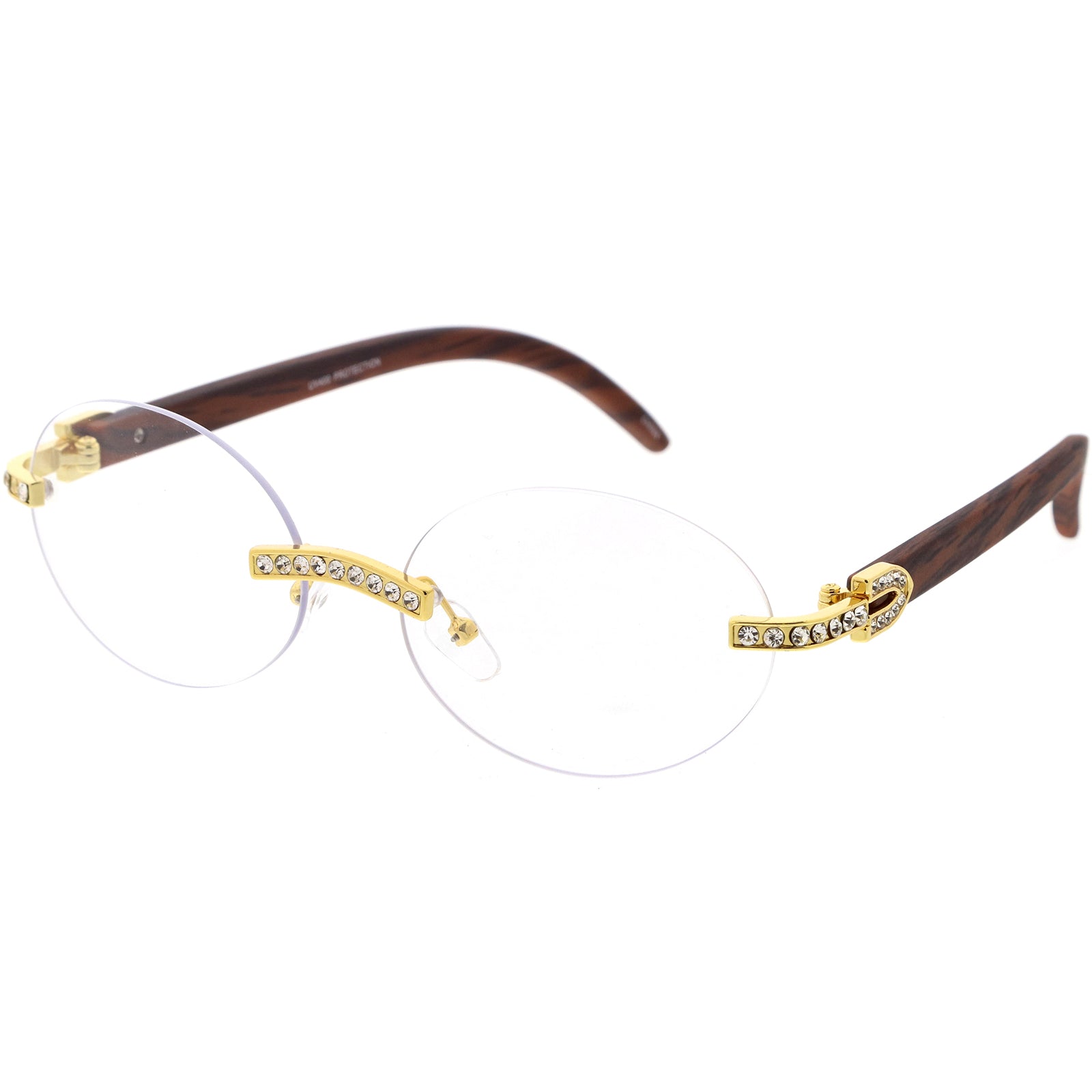 Gold Wood / Clear