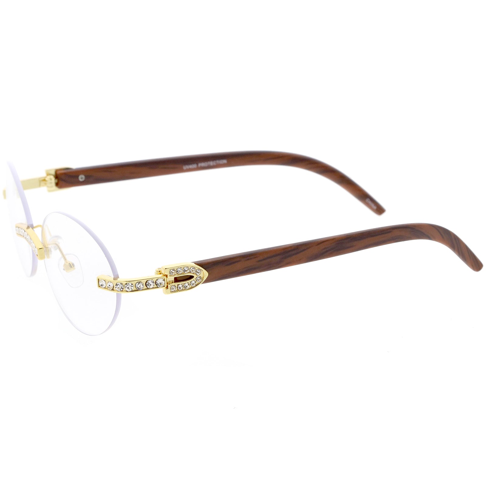 Gold Wood / Clear
