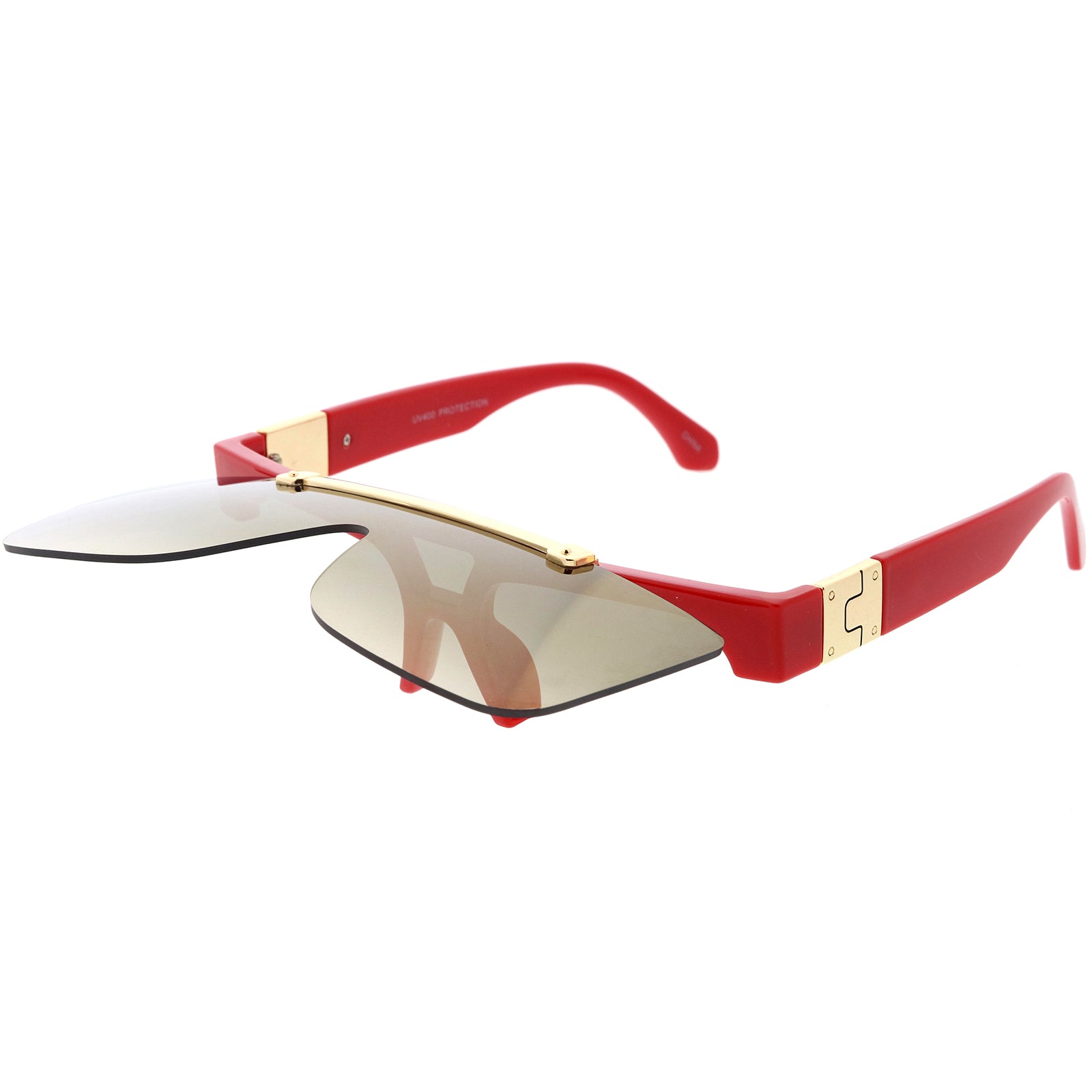 Red / Gold Mirror