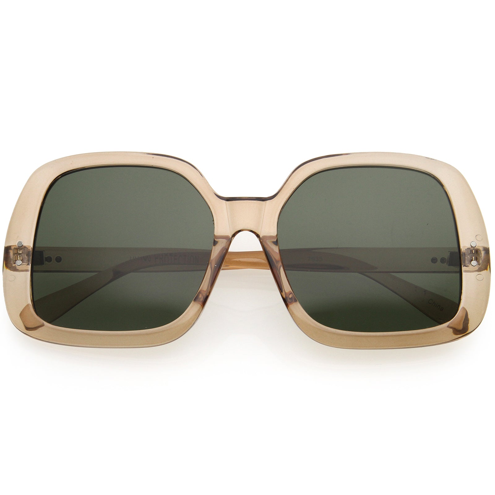 Clear-Tan / Green