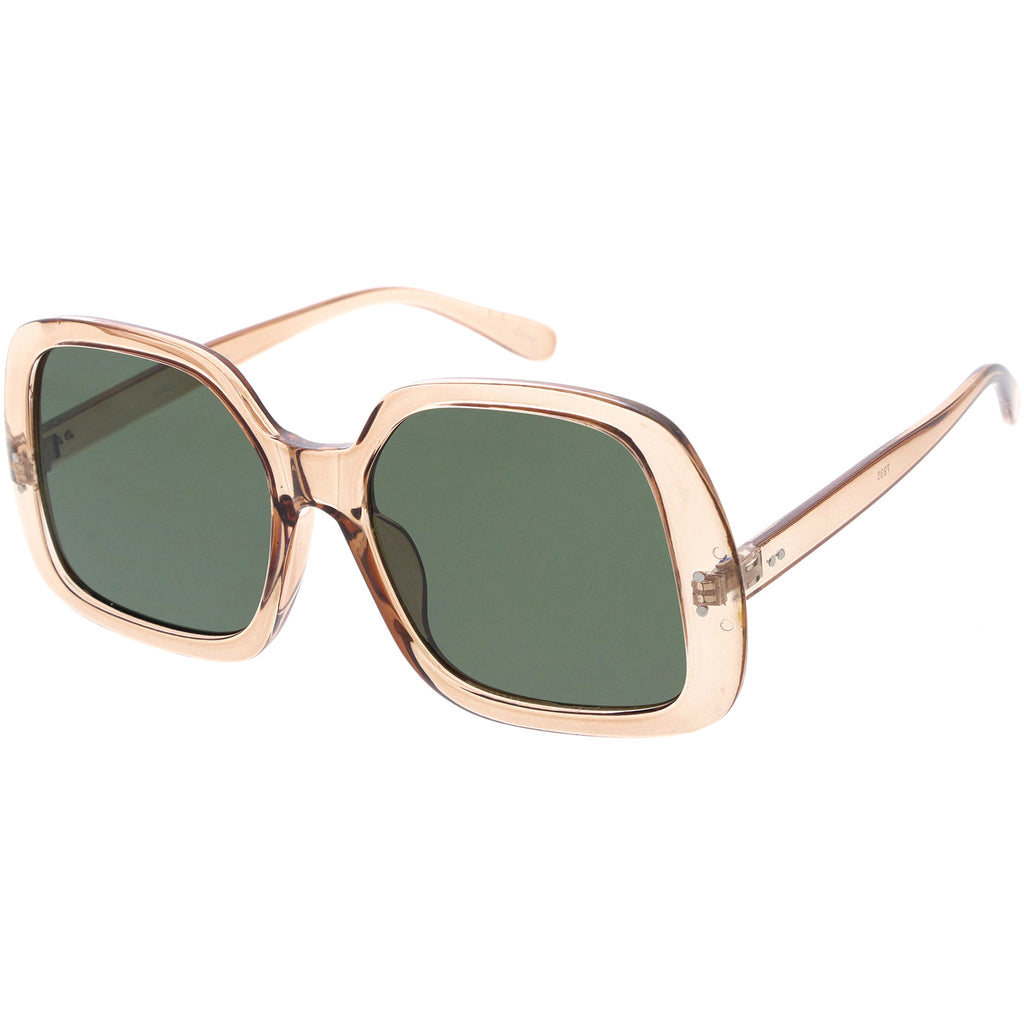 Clear-Tan / Green