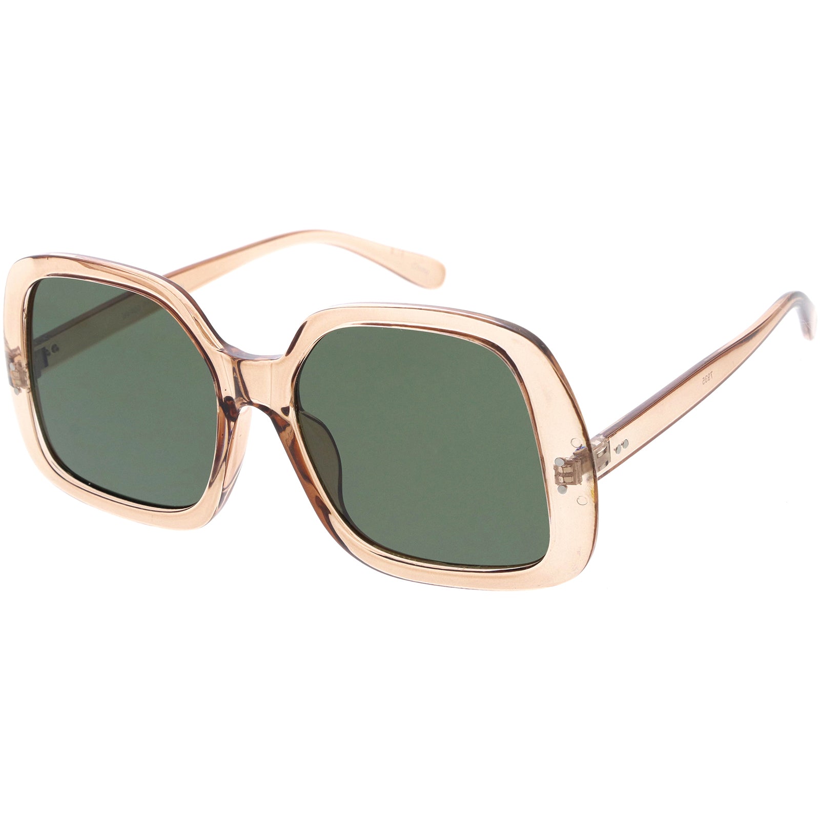 Clear-Tan / Green