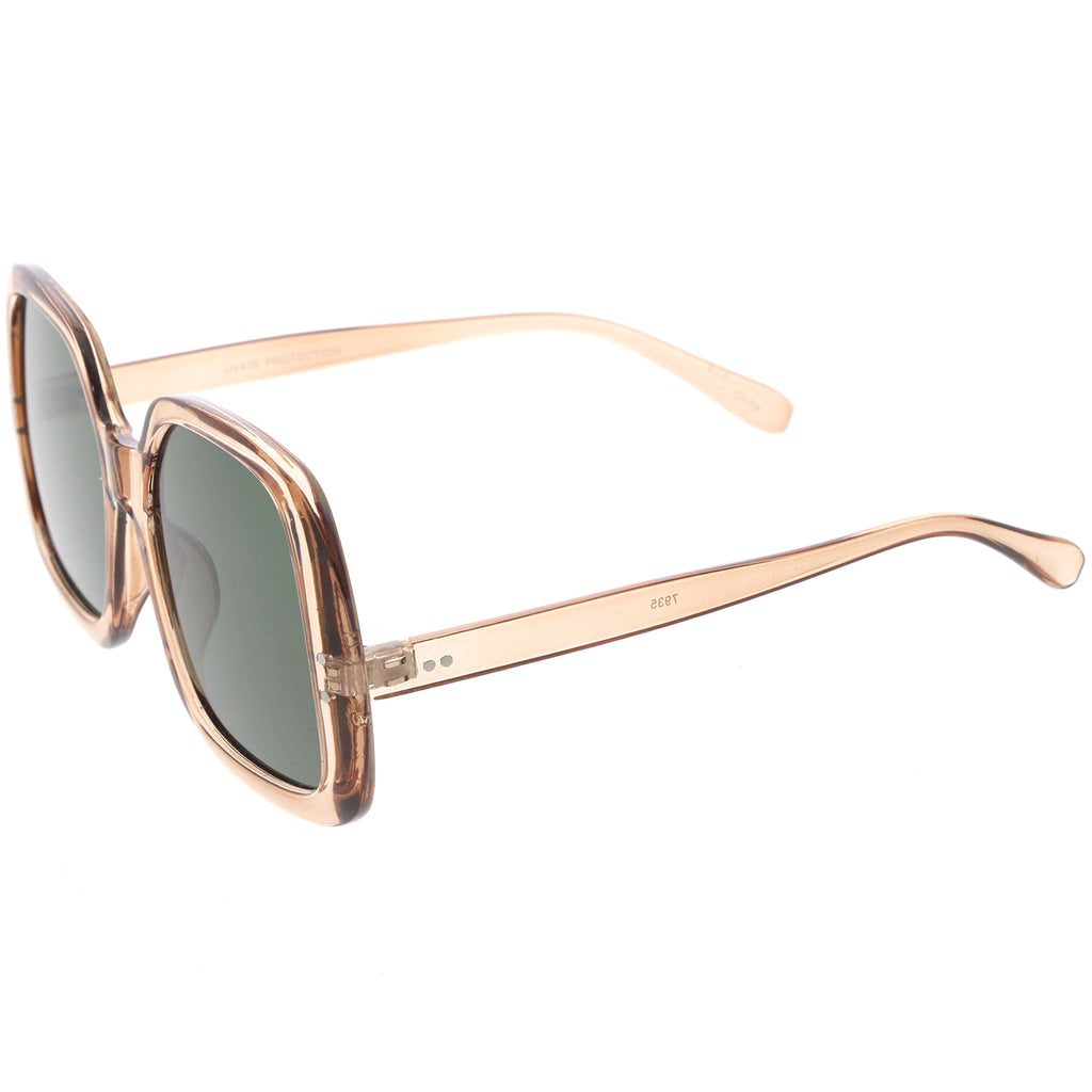 Clear-Tan / Green