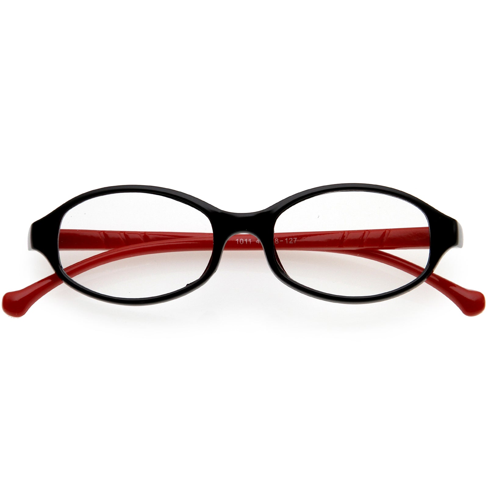 Black Red / Clear