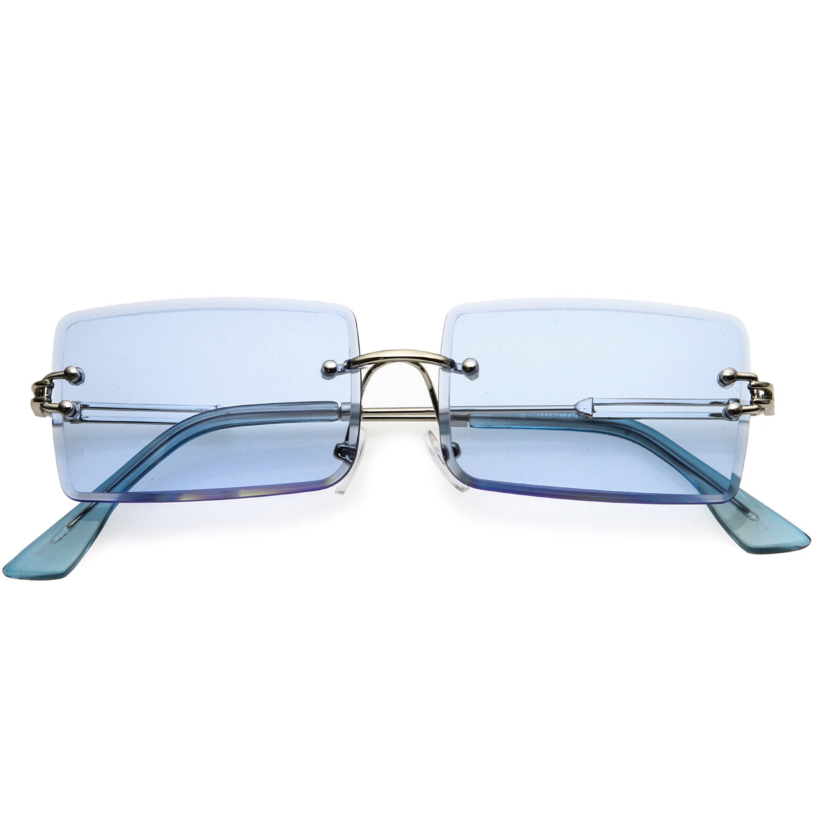 Silver / Blue