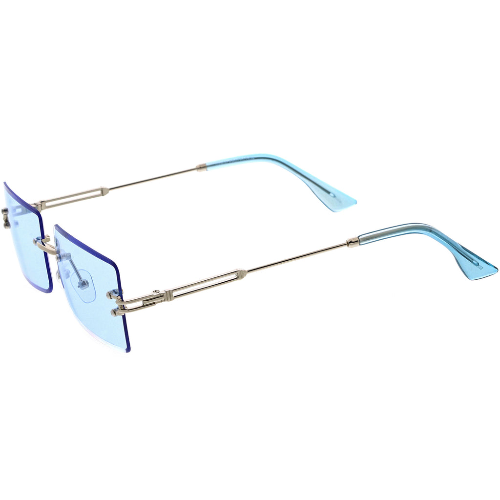Silver / Blue