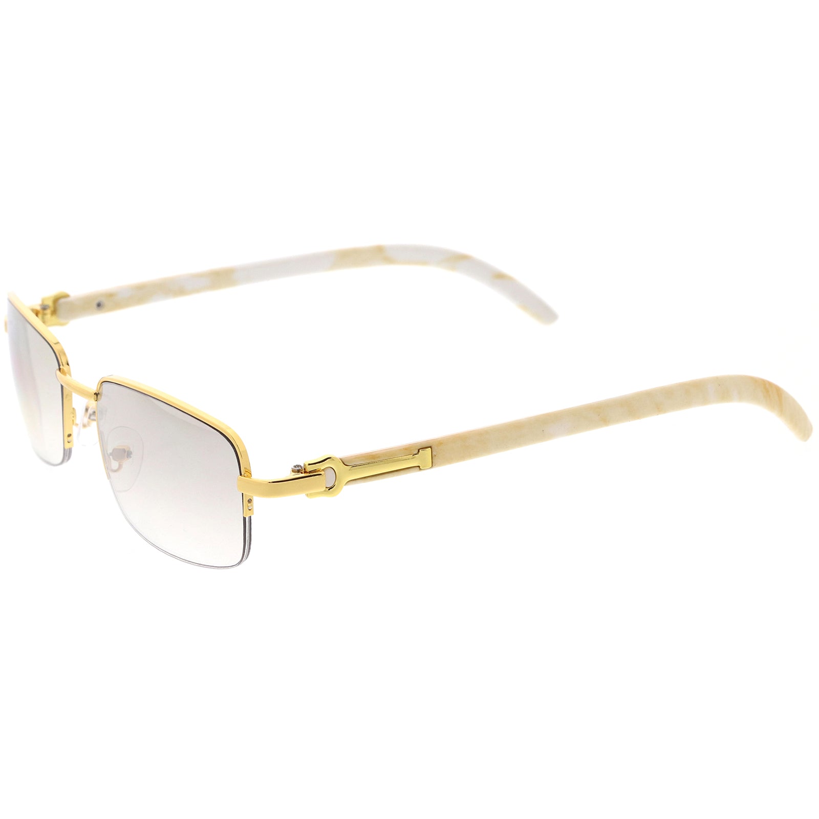 Gold Marble / Clear Fade