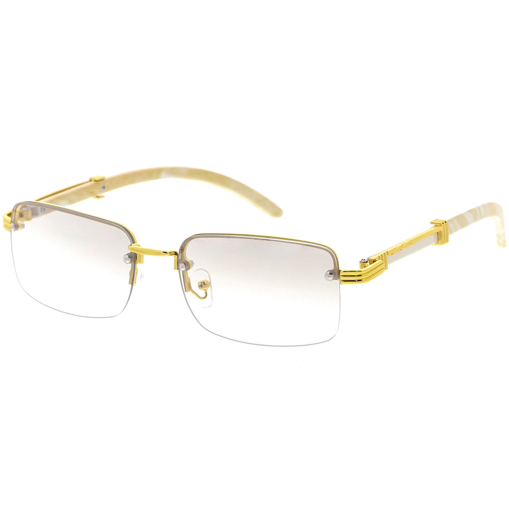 Gold Marble / Clear Fade