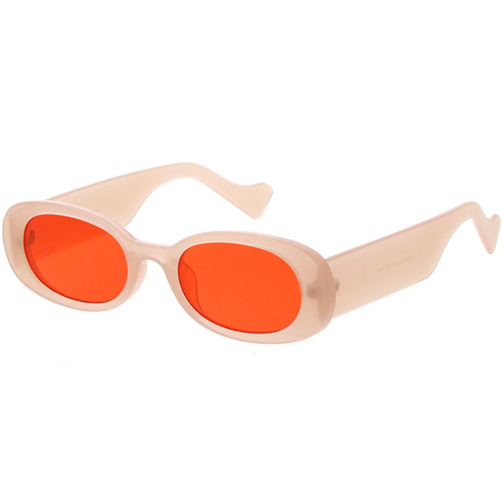 Clear-Tan / Red