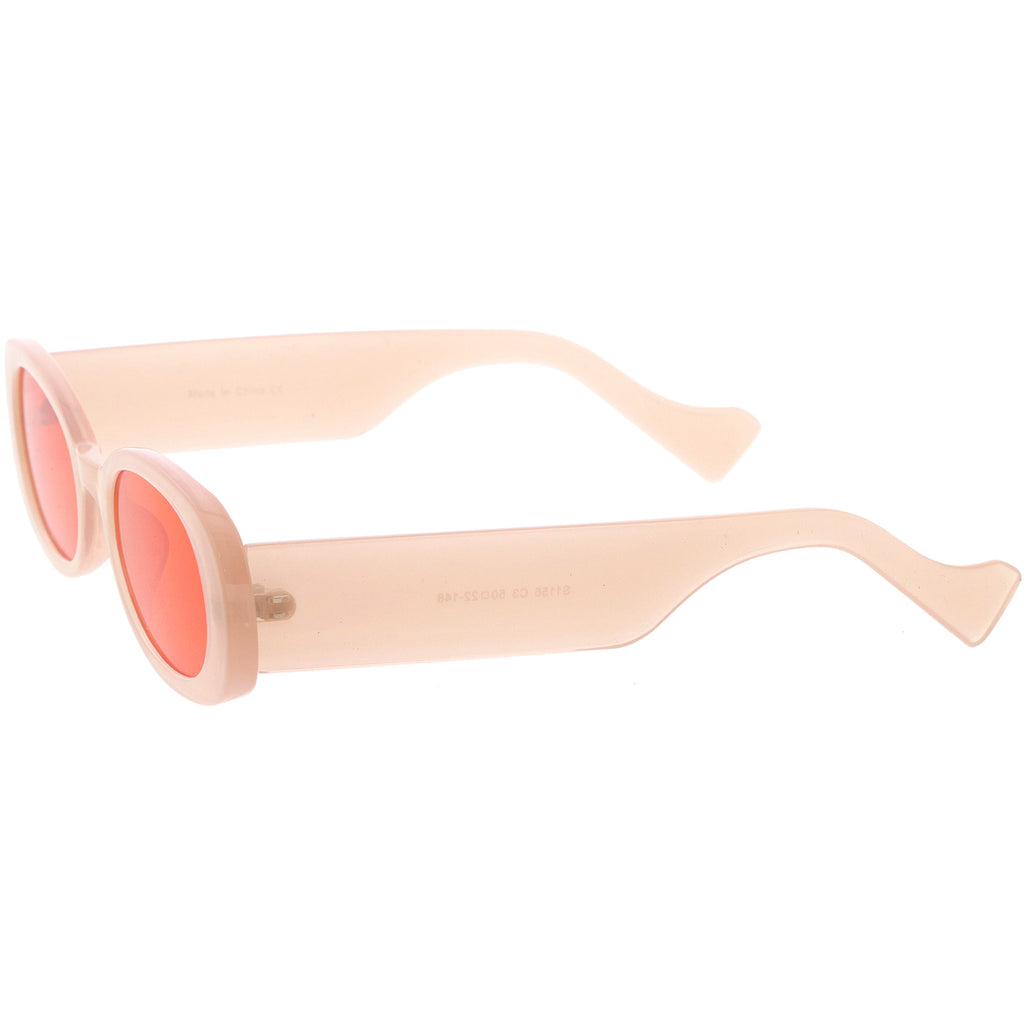 Clear-Tan / Red