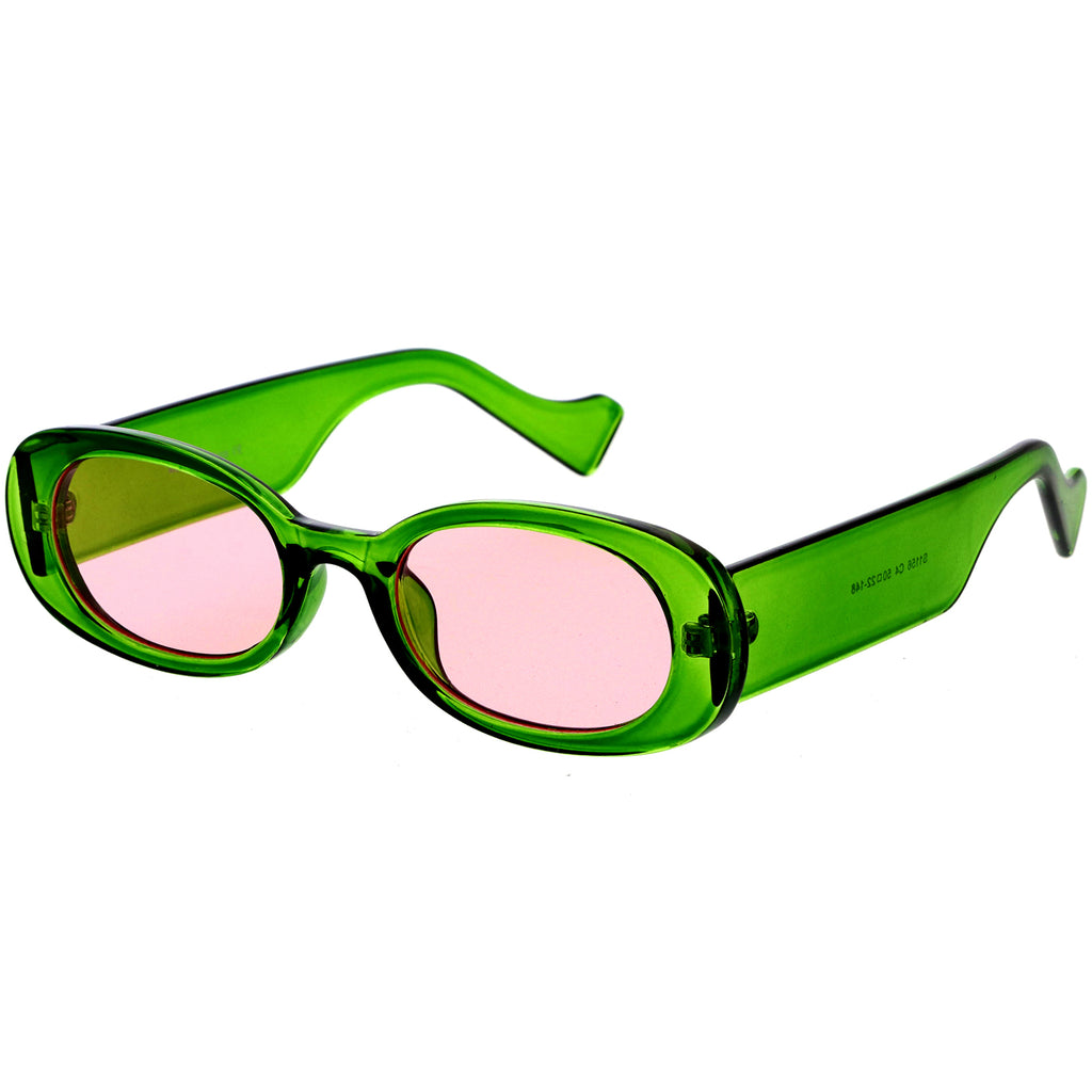 Clear-Green / Pink