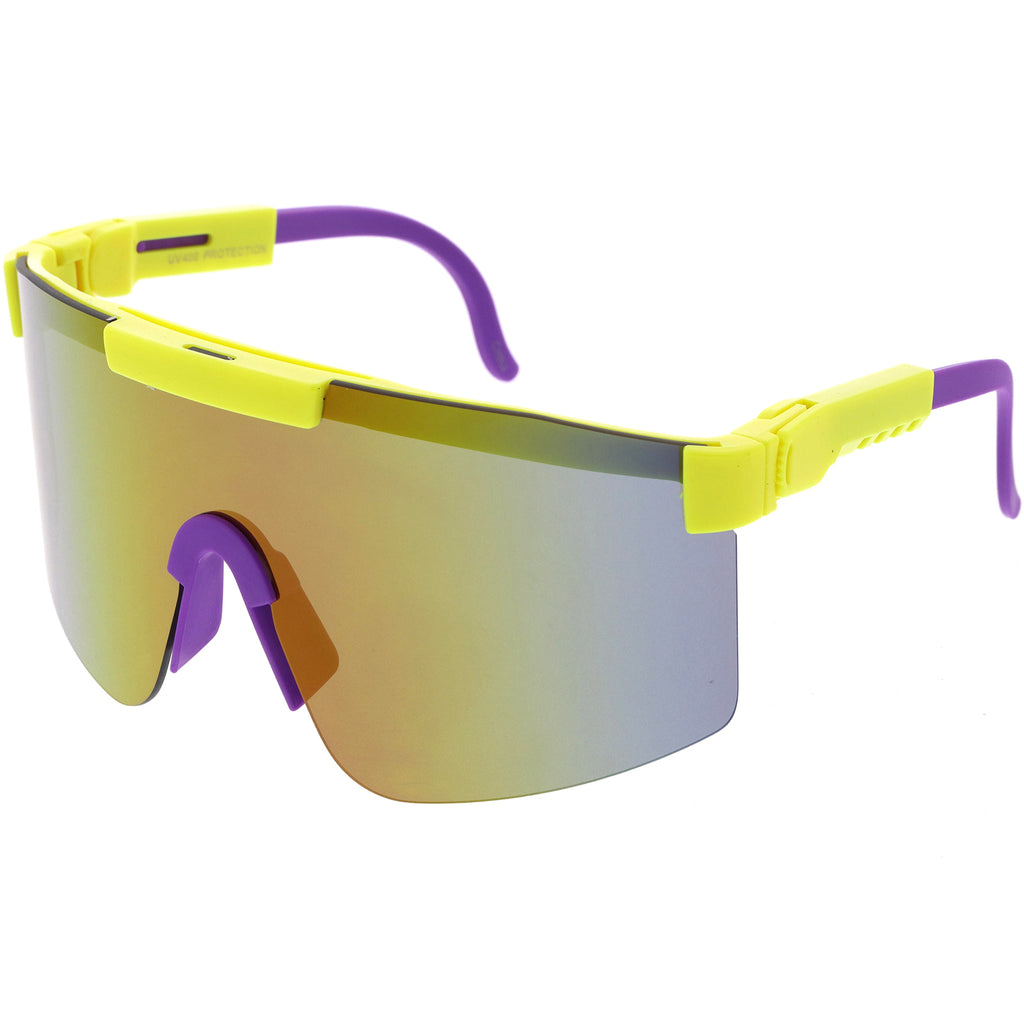 Yellow / Purple Mirror