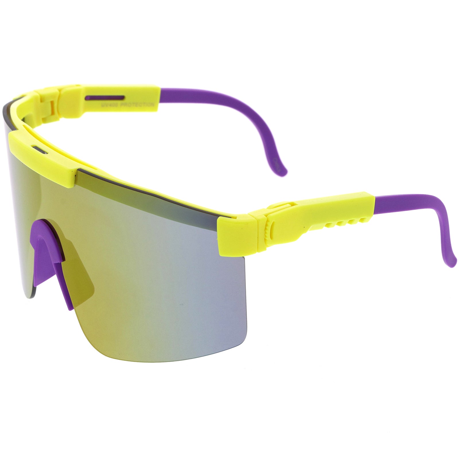 Yellow / Purple Mirror