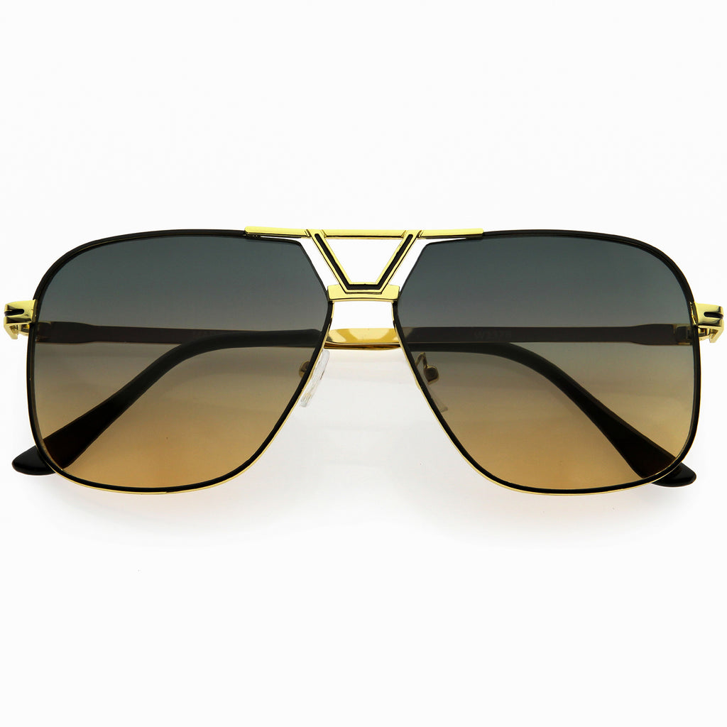 Gold / Green Tan Fade
