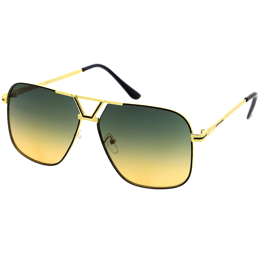 Gold / Green Tan Fade