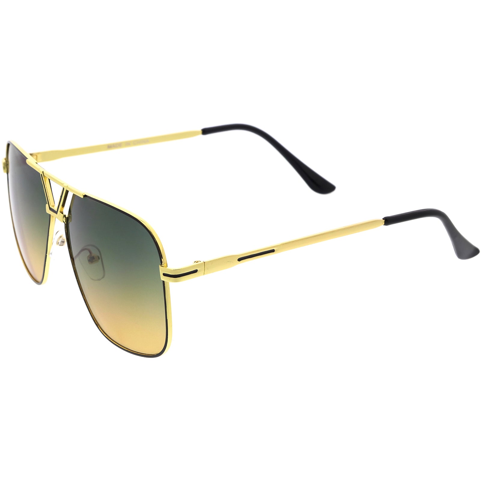 Gold / Green Tan Fade