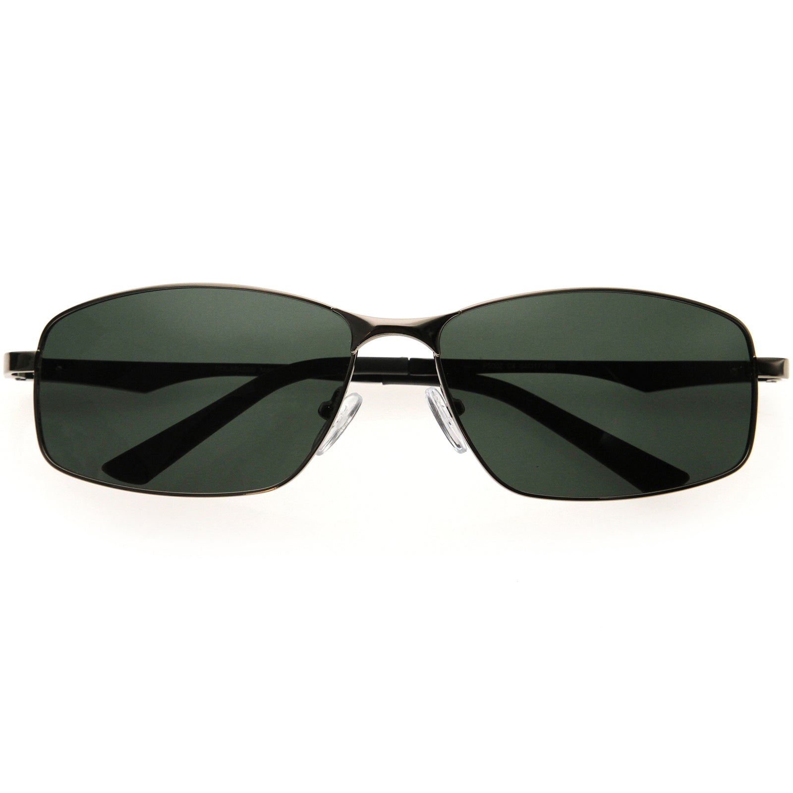 Shiny Gunmetal / Green