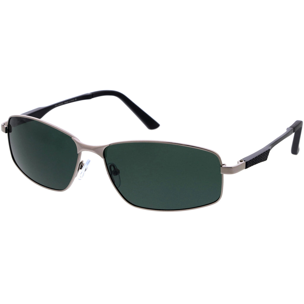 Shiny Gunmetal / Green