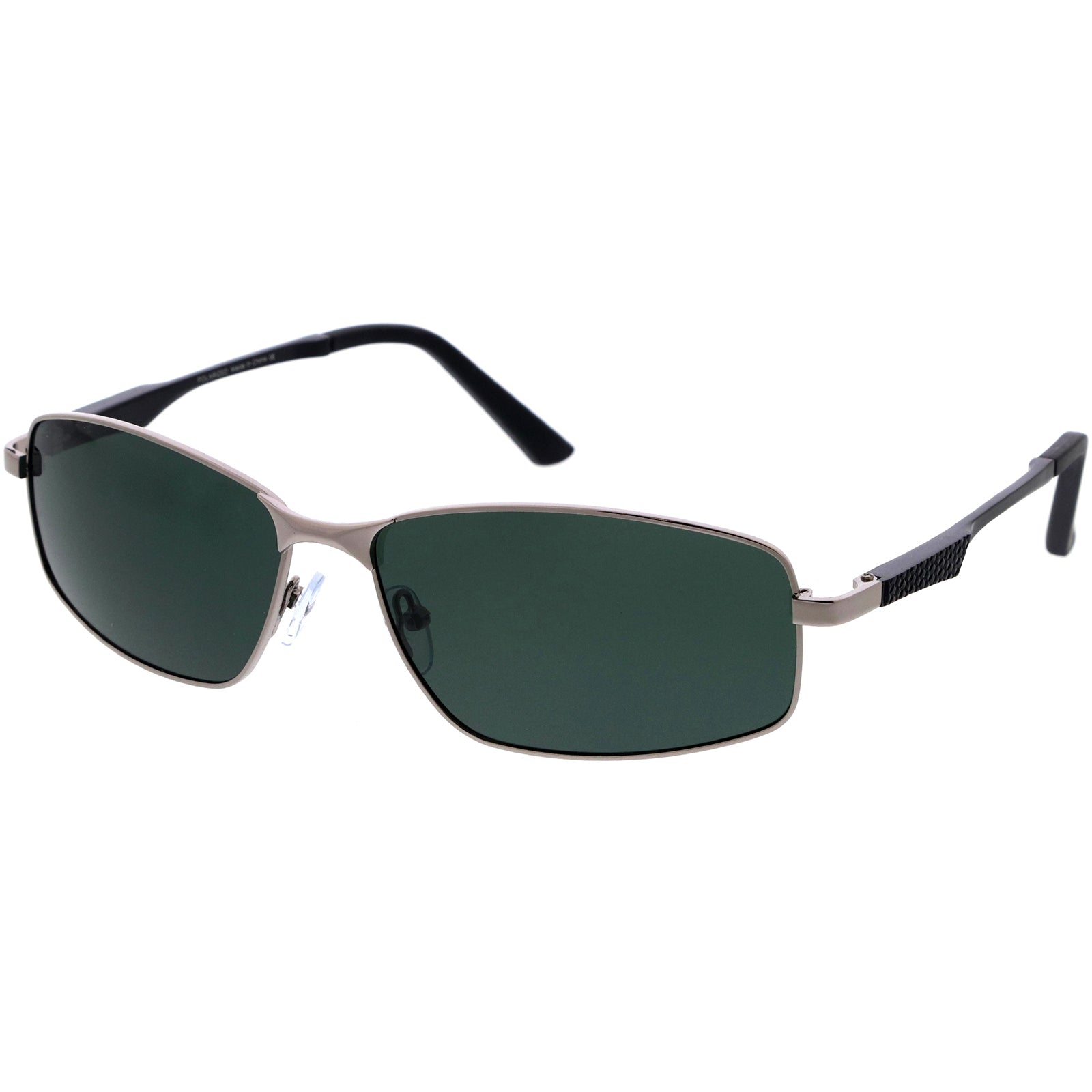 Shiny Gunmetal / Green