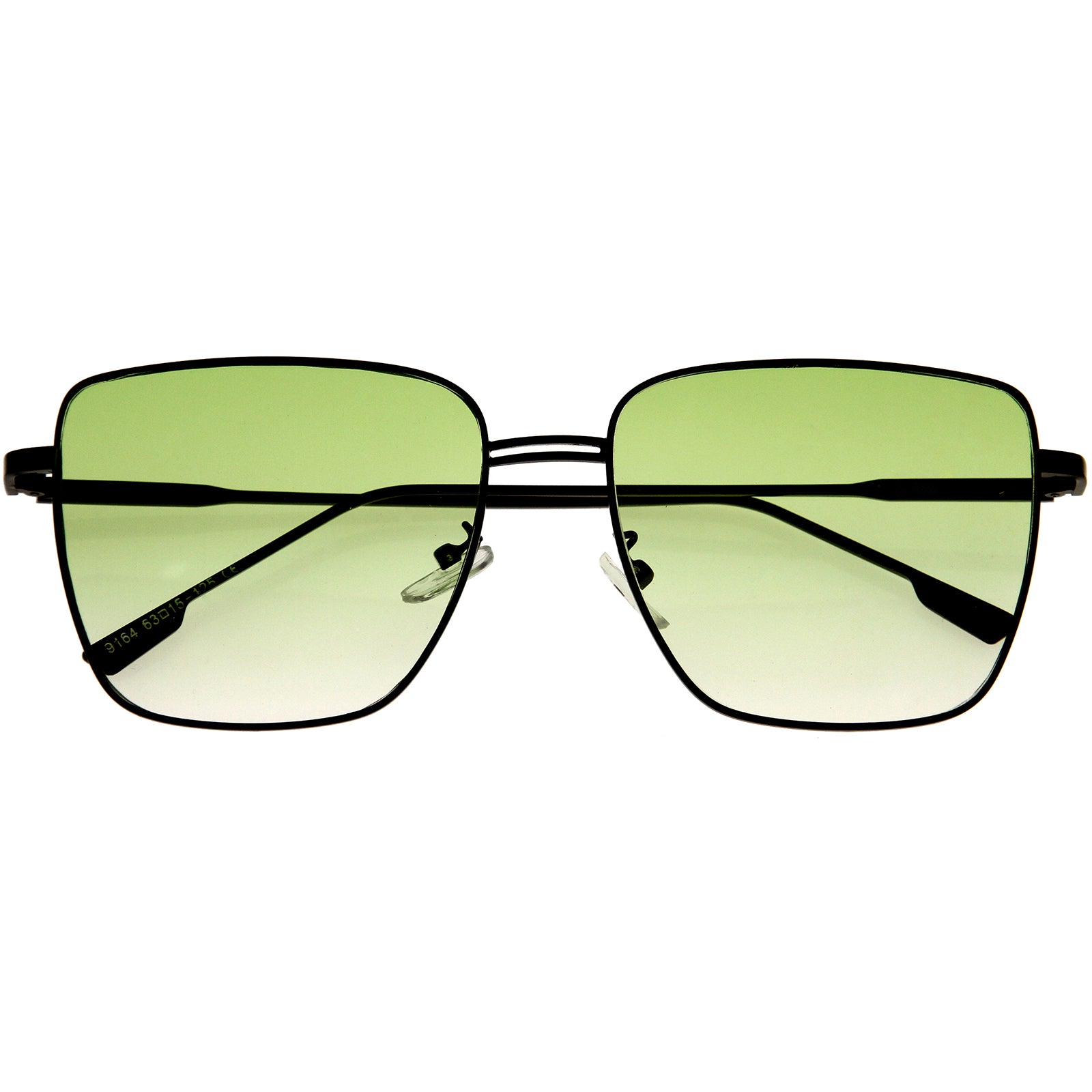 Matte Black / Green Fade