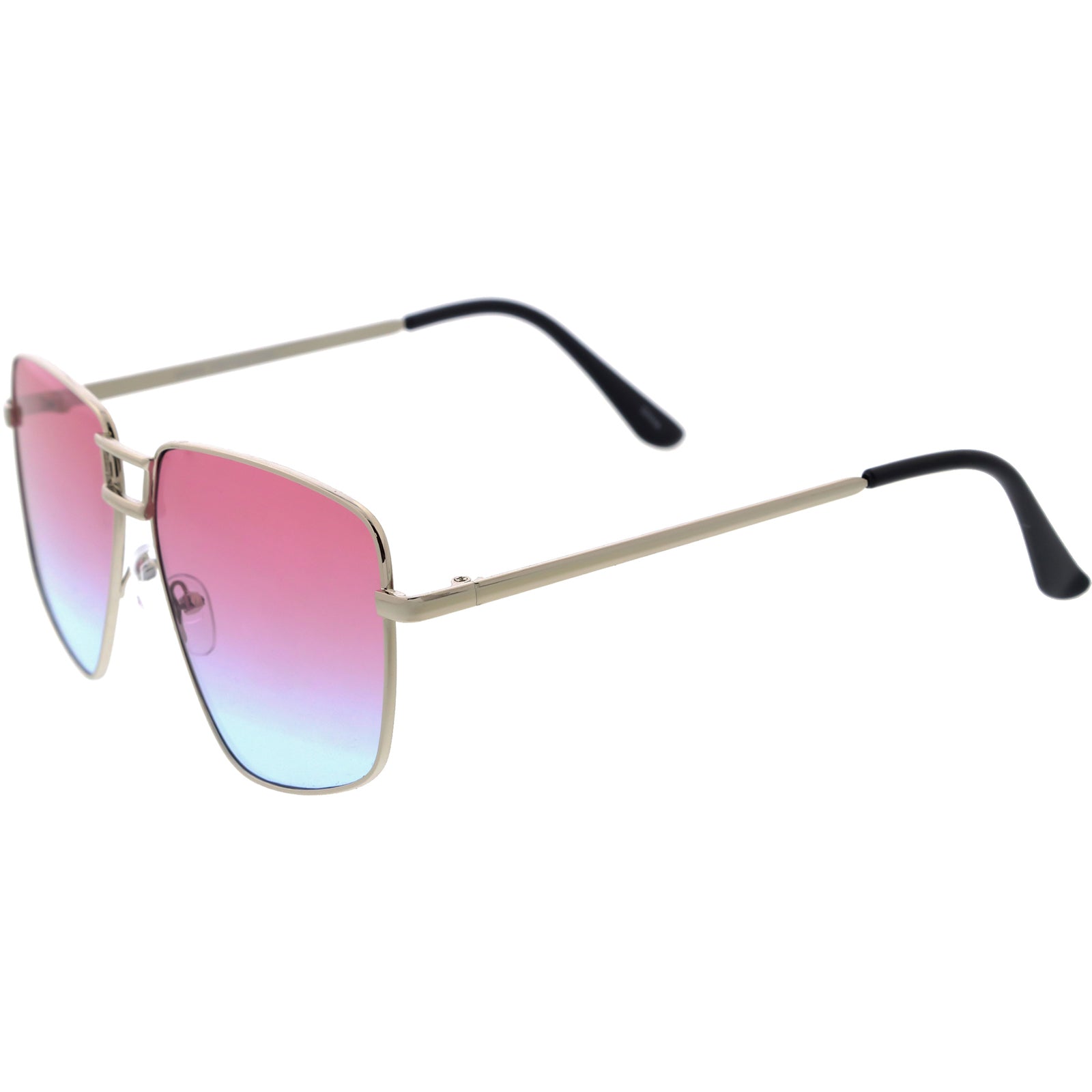 Silver / Pink Blue Fade