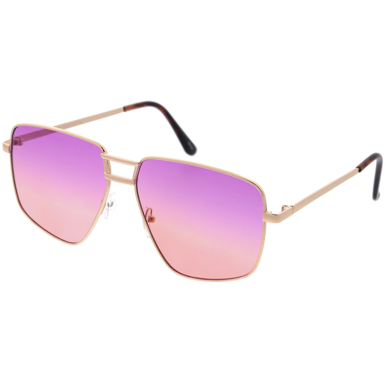 Gold Purple Pink Fade