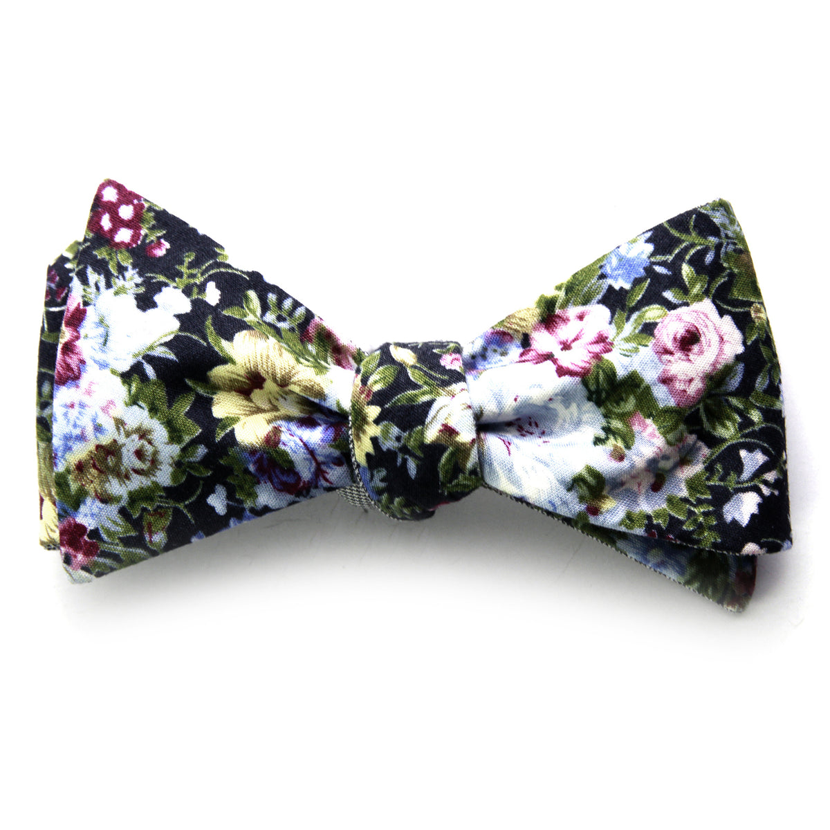 Bailey - Floral Gingham Bow Tie - sunglass.la