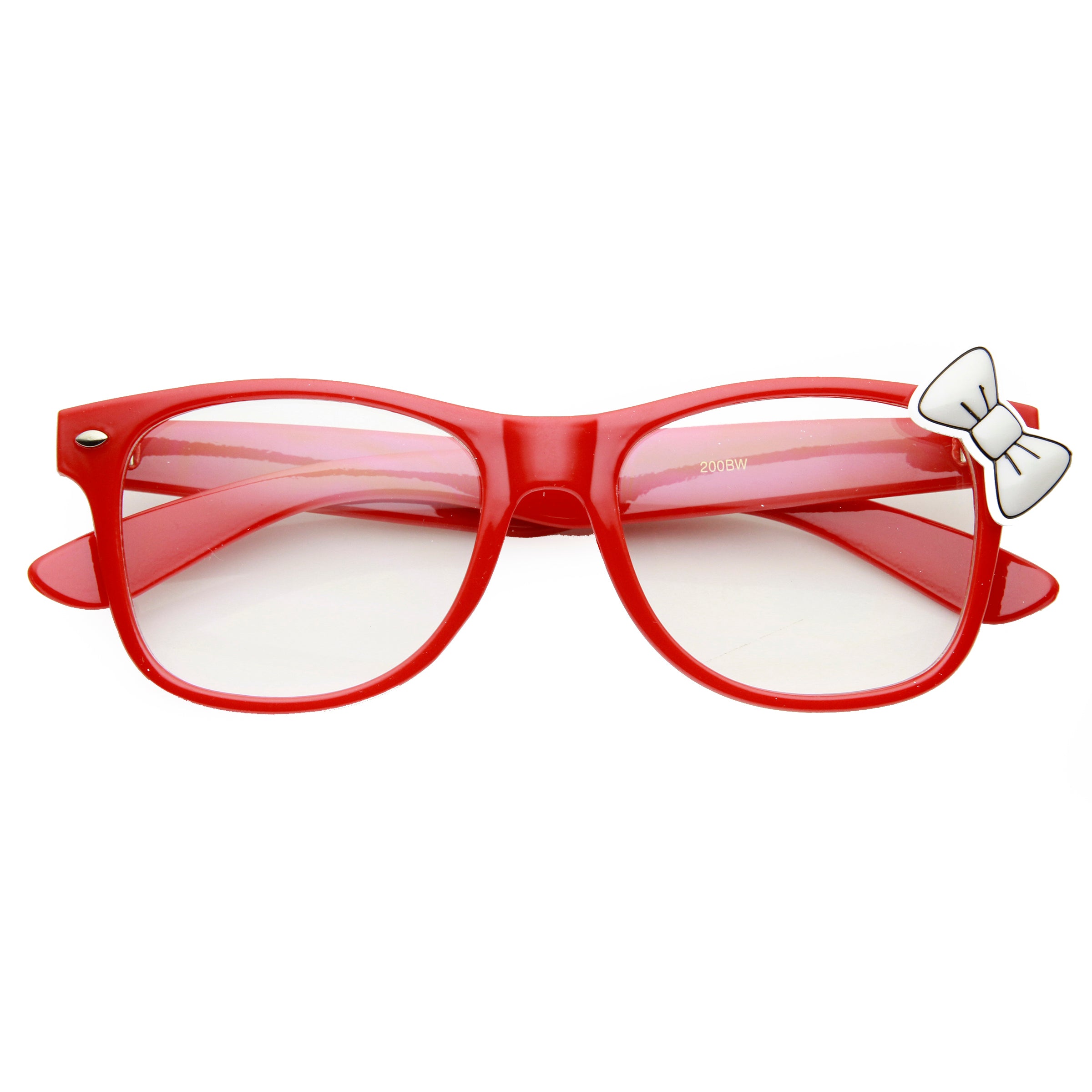 Red White Bow